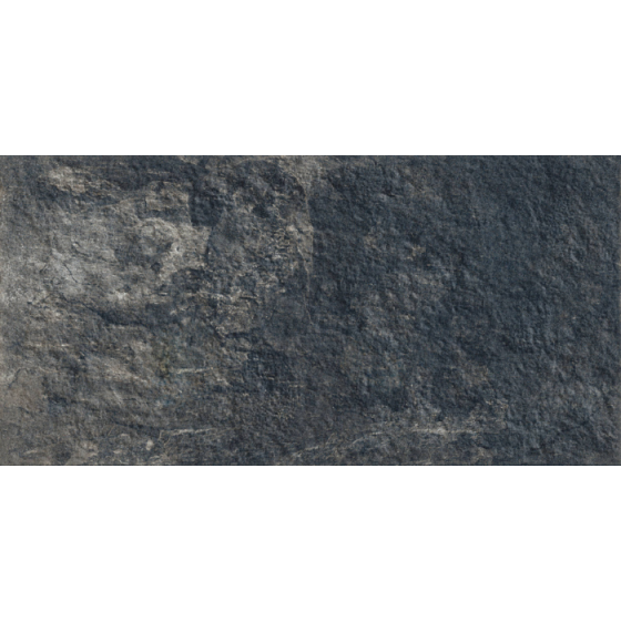 Πλακάκι Keros Fuentede Negro με υφή πέτρας και ματ σαγρέ επιφάνεια